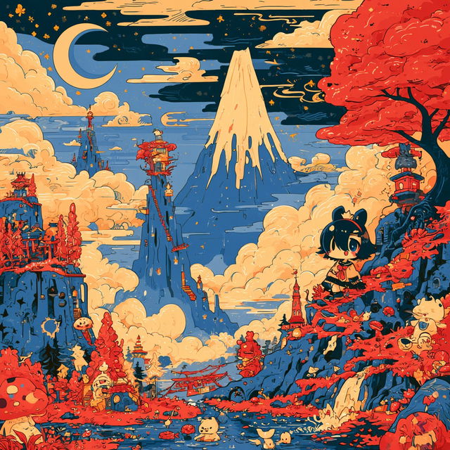 Pagodaclast style, Midjourney V8.2, render 2 of 4