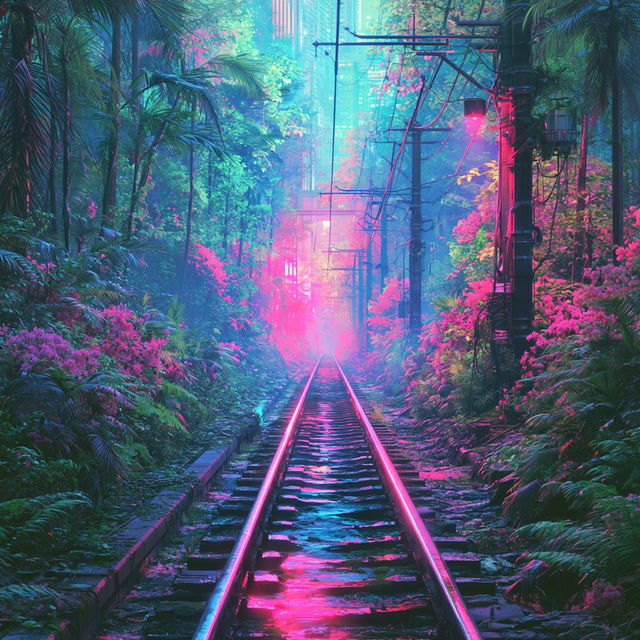 Electric Watergrain style, Midjourney V8.2, render 2 of 4