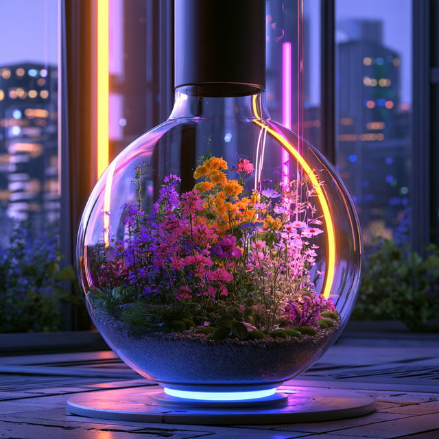 Neonhortic style, Midjourney V8.2, render 4 of 4