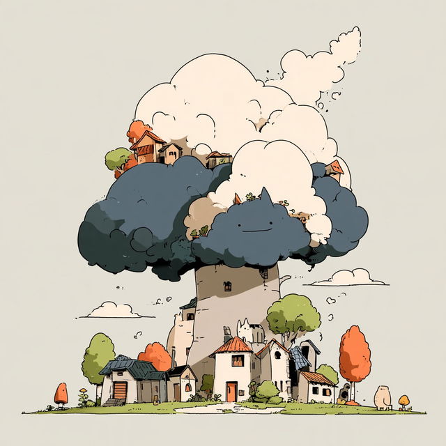 Cloudrigging style, Midjourney V8.2, render 3 of 4