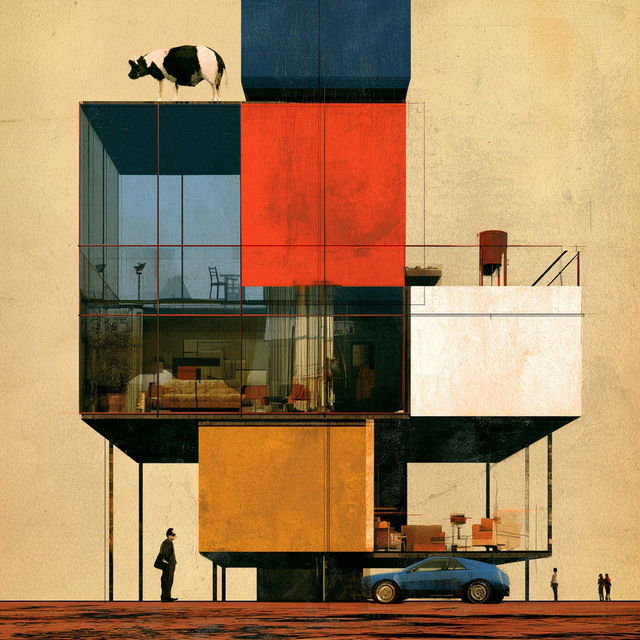 Federico Babina style, Midjourney V8.2, render 4 of 4