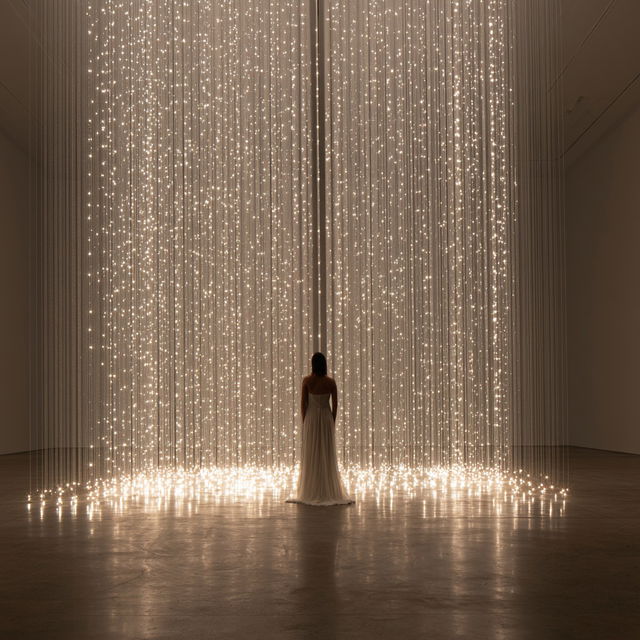 Felix Gonzalez-Torres style, Midjourney V8.2, render 2 of 4