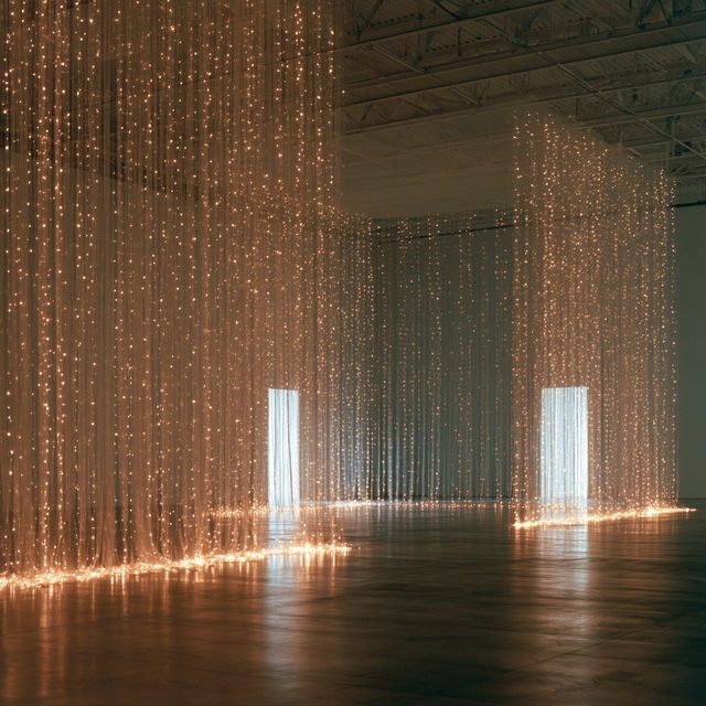 Felix Gonzalez-Torres style, Midjourney V8.2, render 3 of 4