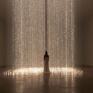 Felix Gonzalez-Torres style, Midjourney V8.2, render 2 of 4