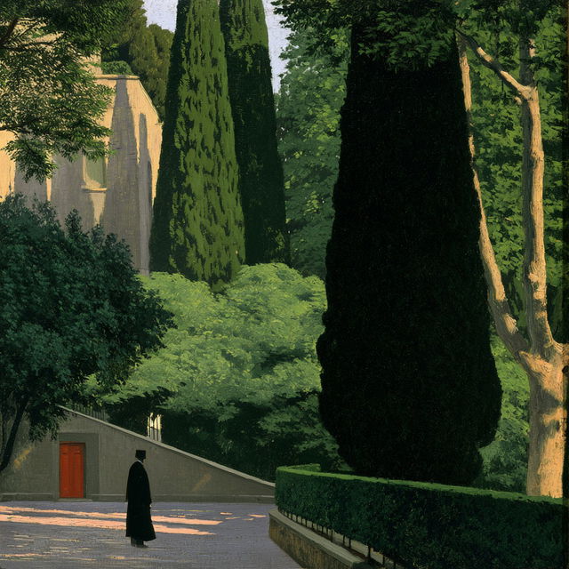 Felix Vallotton style, Midjourney V8.2, render 4 of 4