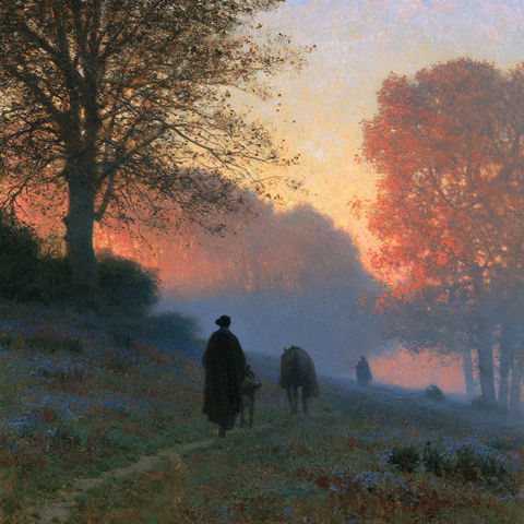 Ferdinand du Puigaudeau style (Painters), Midjourney V8.2