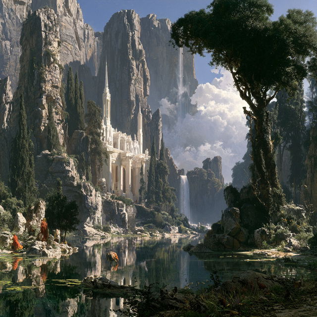 Ferdinand Knab style, Midjourney V8.2, render 1 of 4