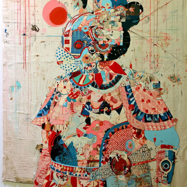 Ferris Plock style, Midjourney V8.2, render 2 of 4