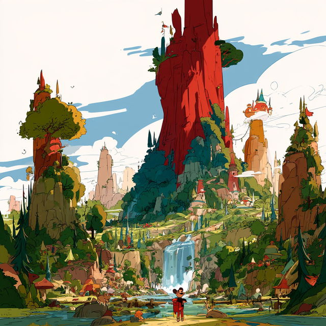 Valleymosaic style, Midjourney V8.2, render 1 of 4