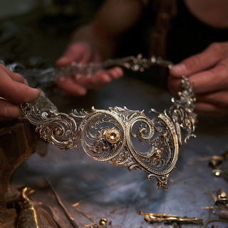 Filigree style, Midjourney V8.2, render 4 of 4
