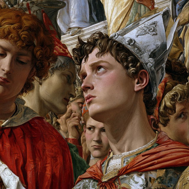 Filippino Lippi style, Midjourney V8.2, render 4 of 4