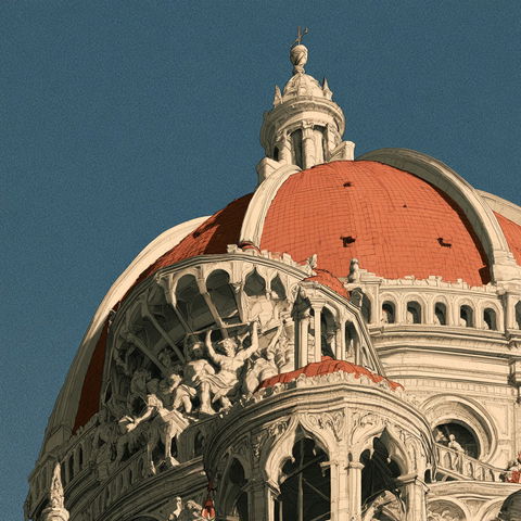 Filippo Brunelleschi style (Architects), Midjourney V8.2