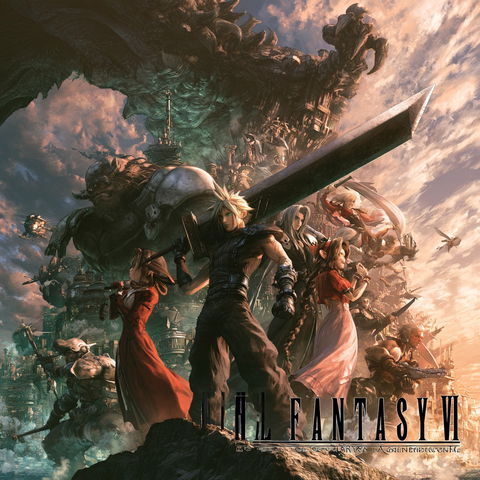 Final Fantasy VII style (Titles), Midjourney V8.2