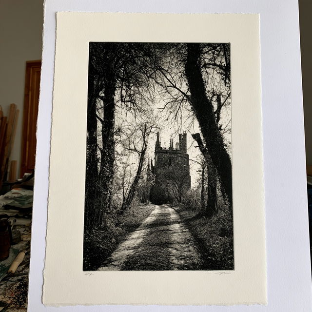 Fine art etching style, Midjourney V8.2, render 4 of 4