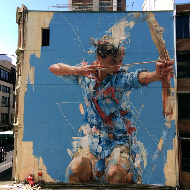 Fintan Magee style, Midjourney V8.2, render 2 of 4