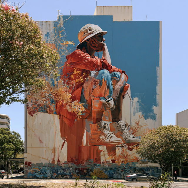 Fintan Magee style, Midjourney V8.2, render 4 of 4