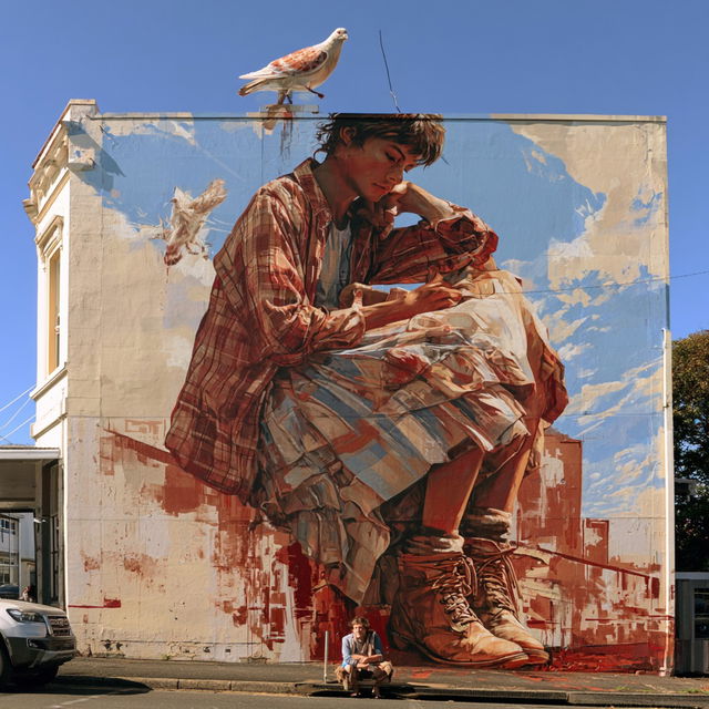 Fintan Magee style, Midjourney V8.2, render 3 of 4