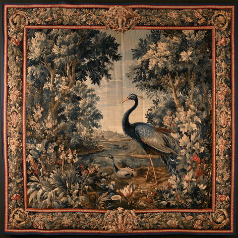 Flemish tapestry style (Techniques), Midjourney V8.2