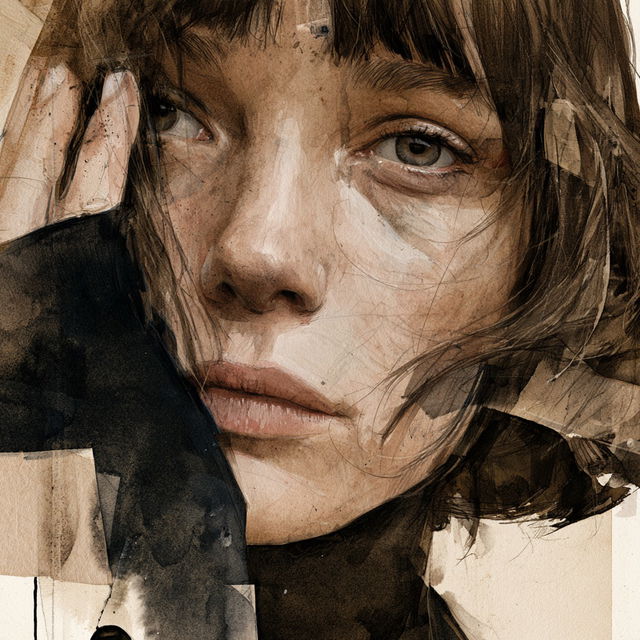 Florian Nicolle style, Midjourney V8.2, render 2 of 4