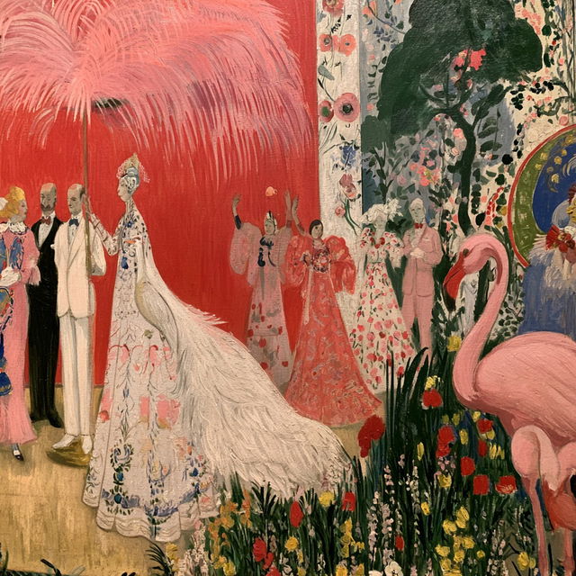 Florine Stettheimer style, Midjourney V8.2, render 2 of 4