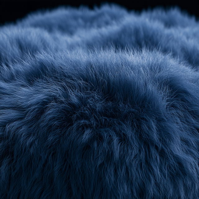 Fluffy texture style, Midjourney V8.2, render 3 of 4