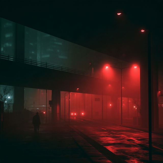 Foggy style, Midjourney V8.2, render 3 of 4