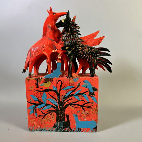 Folk art style (Genres), Midjourney V8.2
