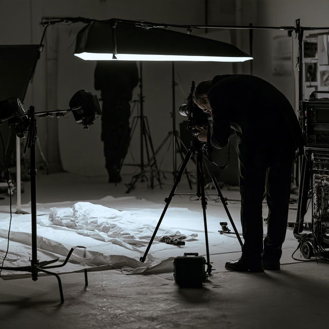 Forensic photography style, Midjourney V8.2, render 3 of 4