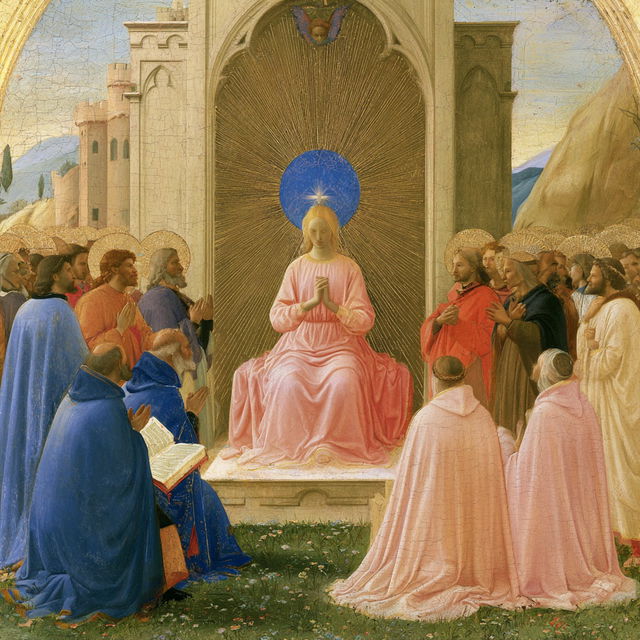 Fra Angelico style, Midjourney V8.2, render 1 of 4