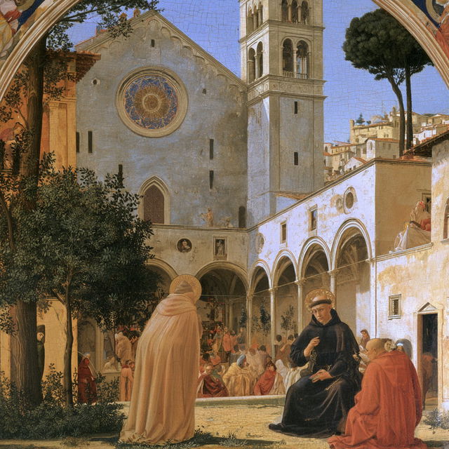 Fra Angelico style, Midjourney V8.2, render 3 of 4