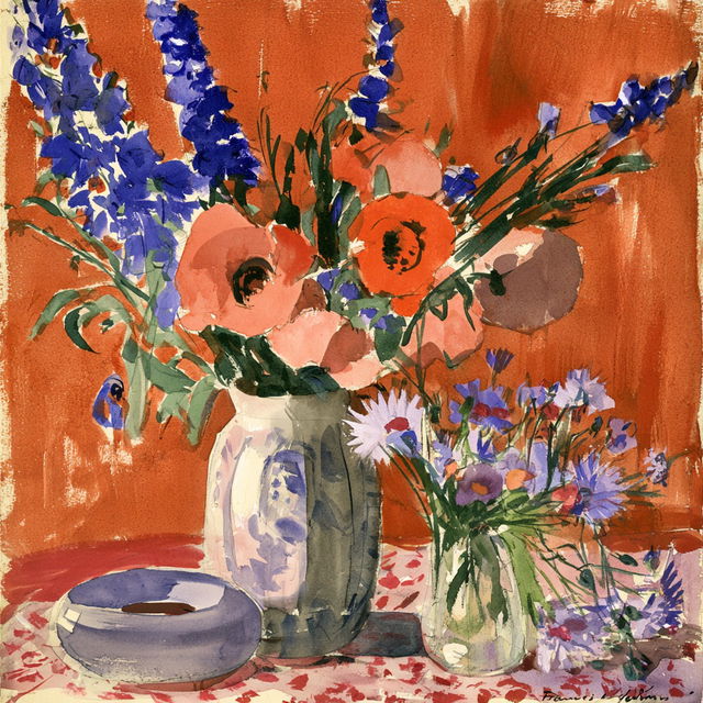 Frances Hodgkins style, Midjourney V8.2, render 3 of 4