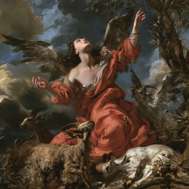 Francesco Albani style, Midjourney V8.2, render 3 of 4