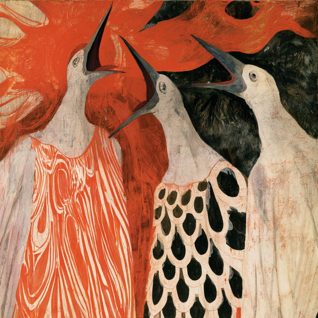 Francesco Clemente style, Midjourney V8.2, render 4 of 4