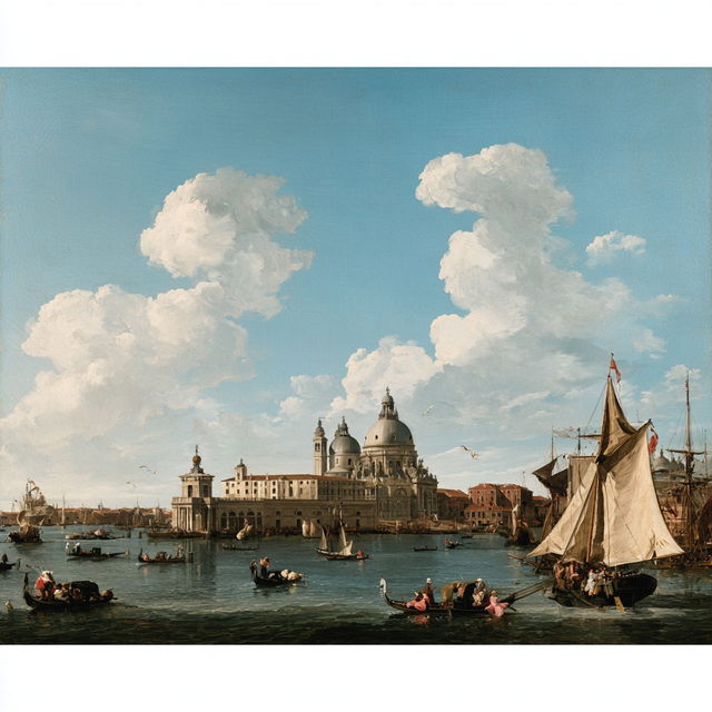 Francesco Guardi style, Midjourney V8.2, render 2 of 4