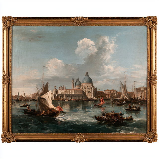 Francesco Guardi style, Midjourney V8.2, render 4 of 4
