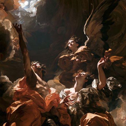Francesco Solimena style (Painters), Midjourney V8.2