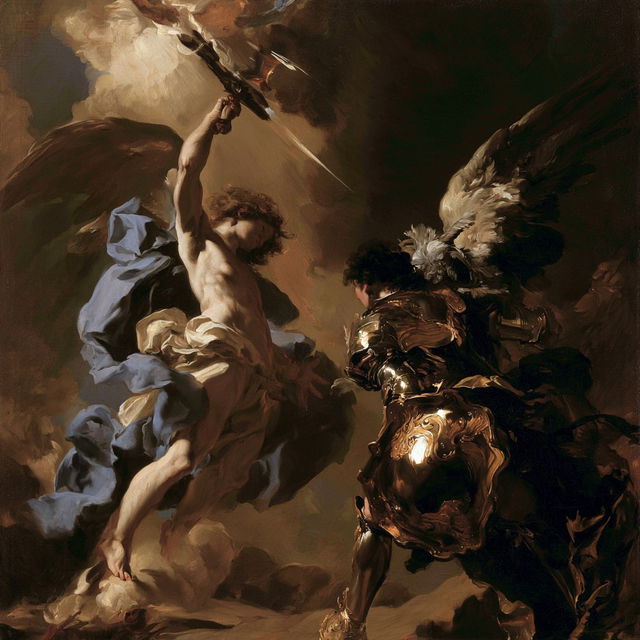 Francesco Solimena style, Midjourney V8.2, render 4 of 4