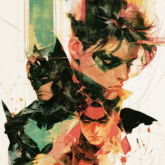 Francis Manapul style, Midjourney V8.2, render 3 of 4