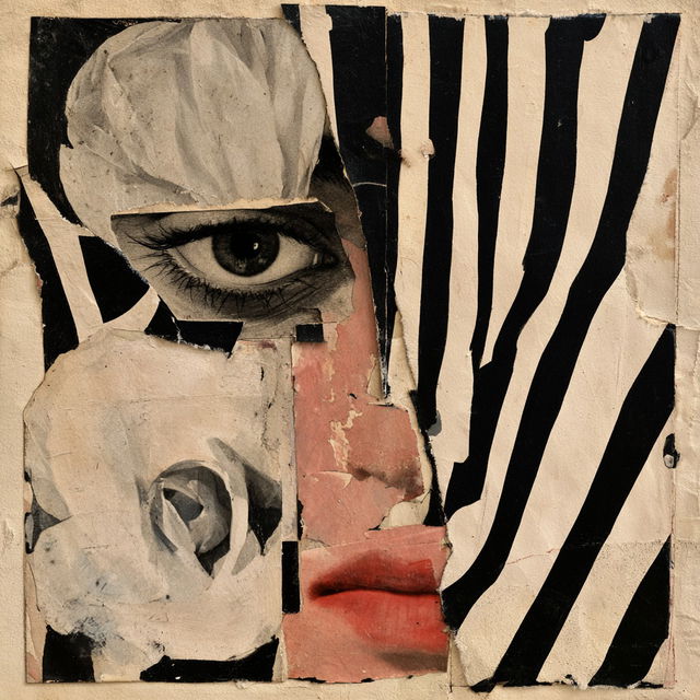 Francis Picabia style, Midjourney V8.2, render 3 of 4