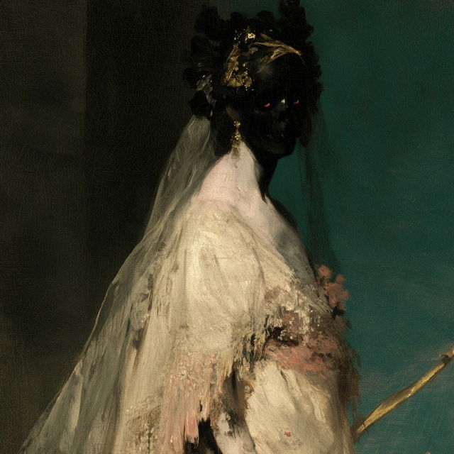 Francisco Goya style, Midjourney V8.2, render 1 of 4