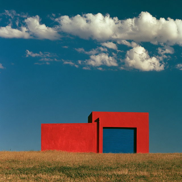 Franco Fontana style, Midjourney V8.2, render 3 of 4