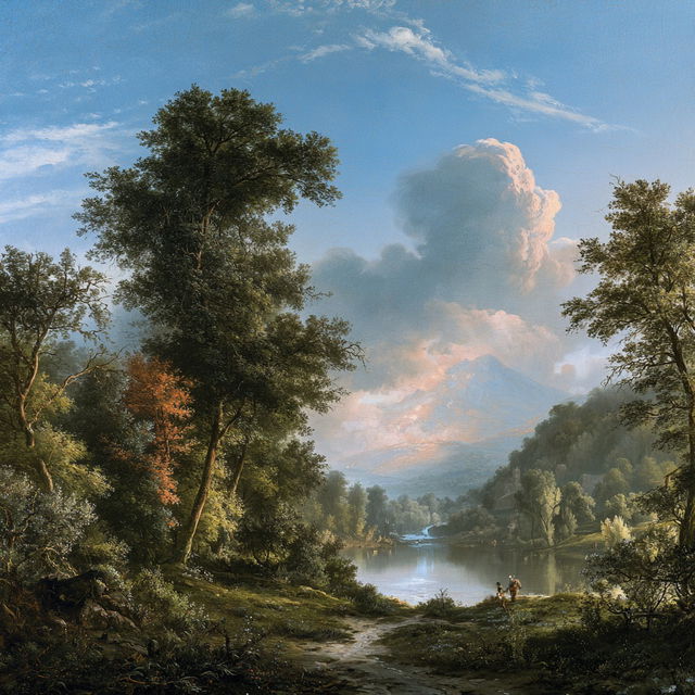 Francois Boucher style, Midjourney V8.2, render 2 of 4