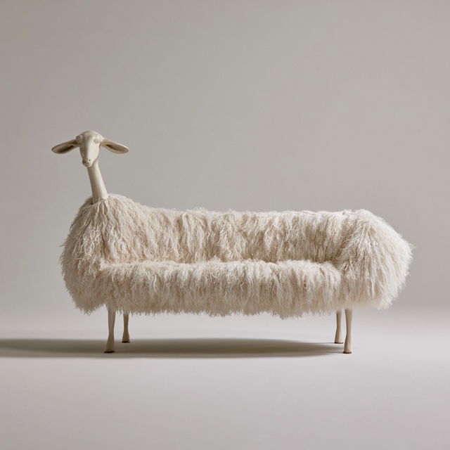 Francois-Xavier Lalanne style, Midjourney V8.2, render 2 of 4