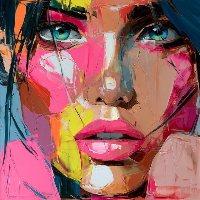 Francoise Nielly style, Midjourney V8.2, render 4 of 4