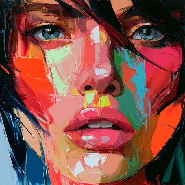 Francoise Nielly style, Midjourney V8.2, render 3 of 4