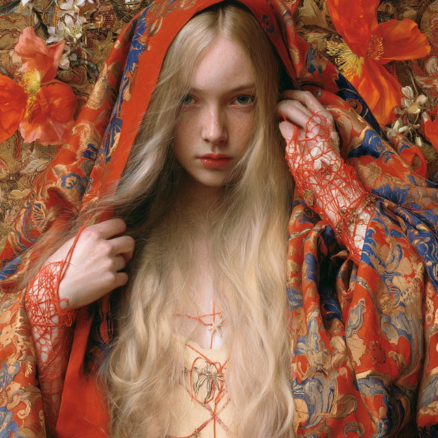 Frank Cadogan Cowper style, Midjourney V8.2, render 1 of 4