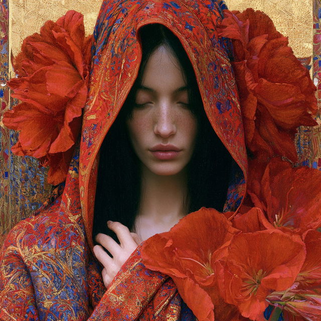 Frank Cadogan Cowper style, Midjourney V8.2, render 4 of 4