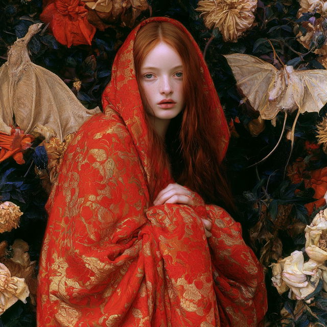 Frank Cadogan Cowper style, Midjourney V8.2, render 3 of 4