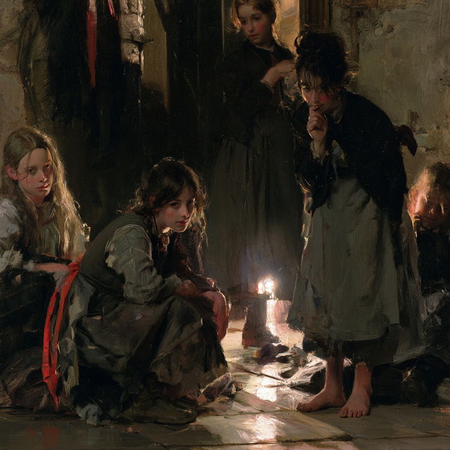 Frank Holl style, Midjourney V8.2, render 3 of 4