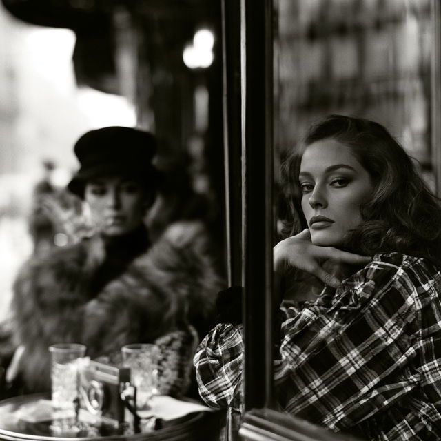 Frank Horvat style, Midjourney V8.2, render 1 of 4